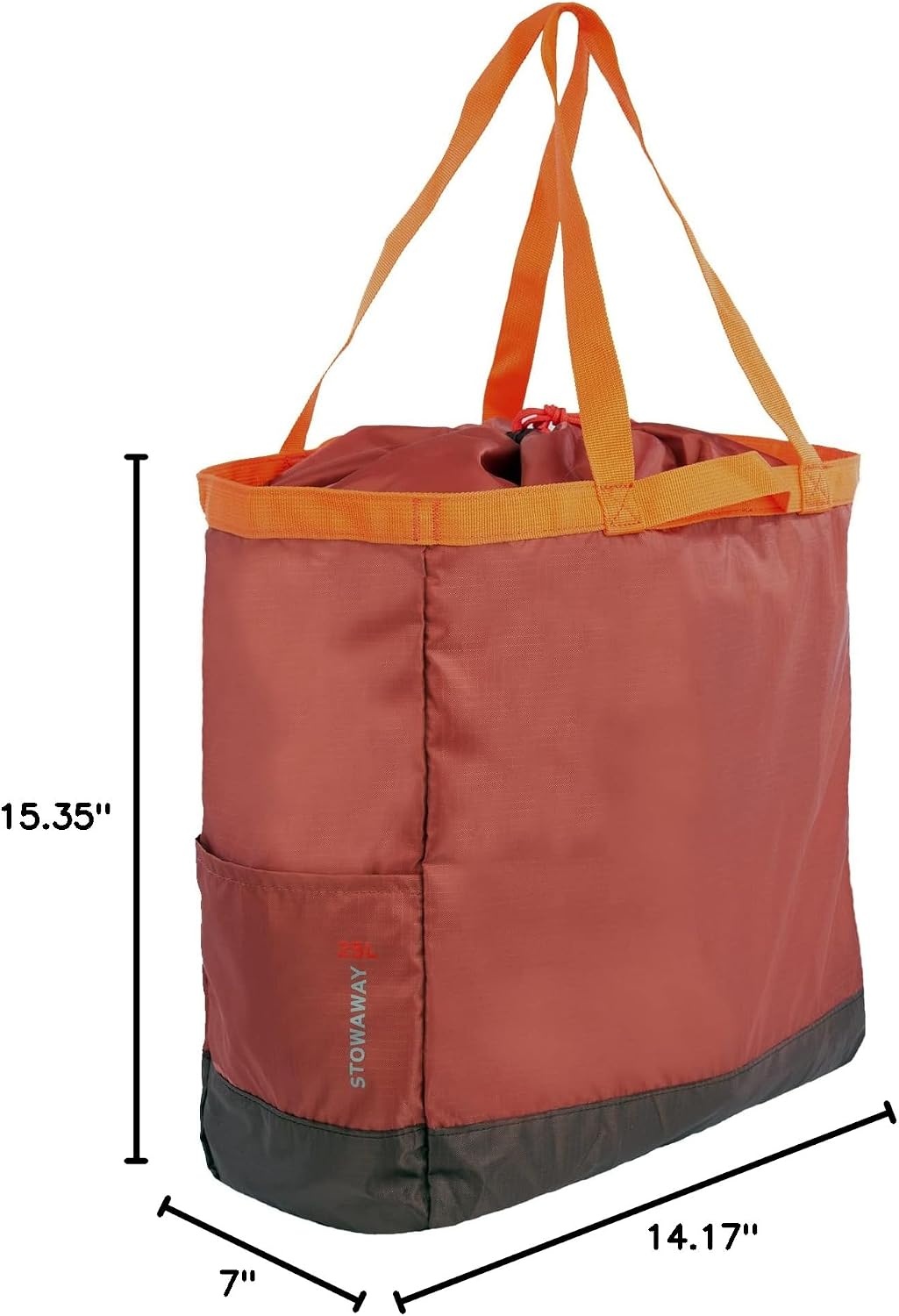 image:imageEddie Bauer Stowaway Packable Tote BagMaroon